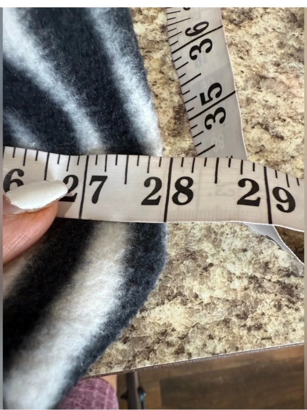 Unlisted Black and White Zebra Faux Fur Kids Coat